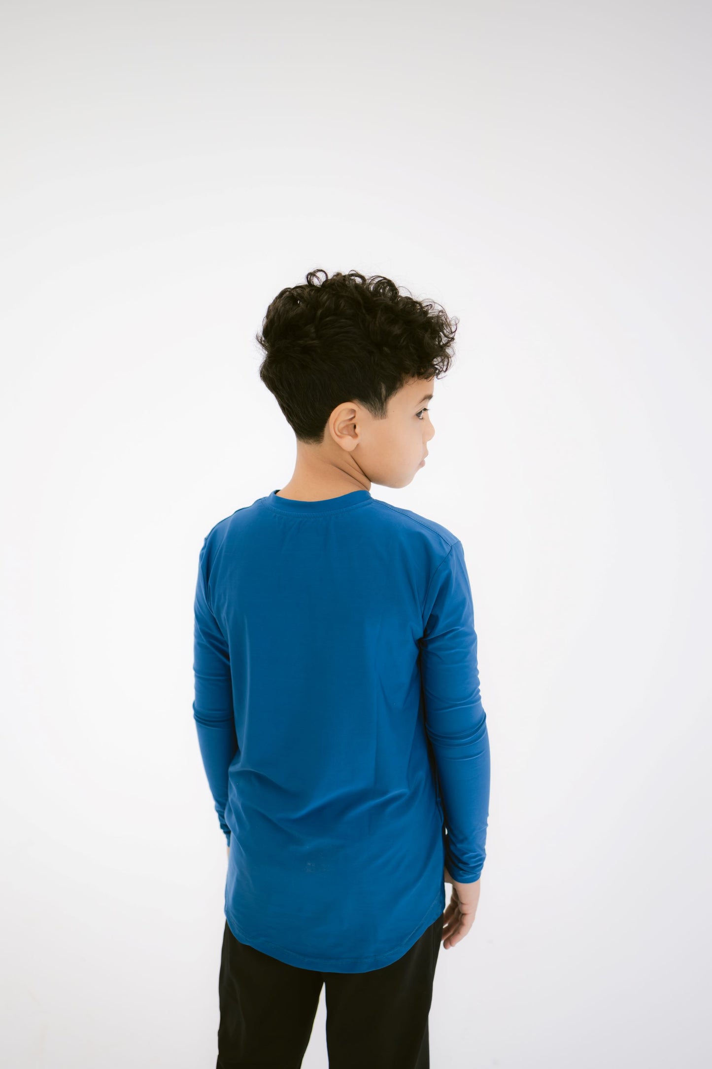 Boys Blue Long Sleeve T-shirt