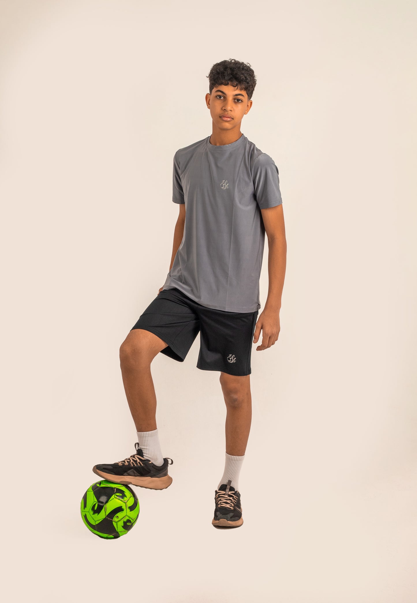 Boys Short Sleeve T-Shirt Grey