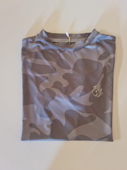 Boys Short Sleeve T-Shirt Printed Grey