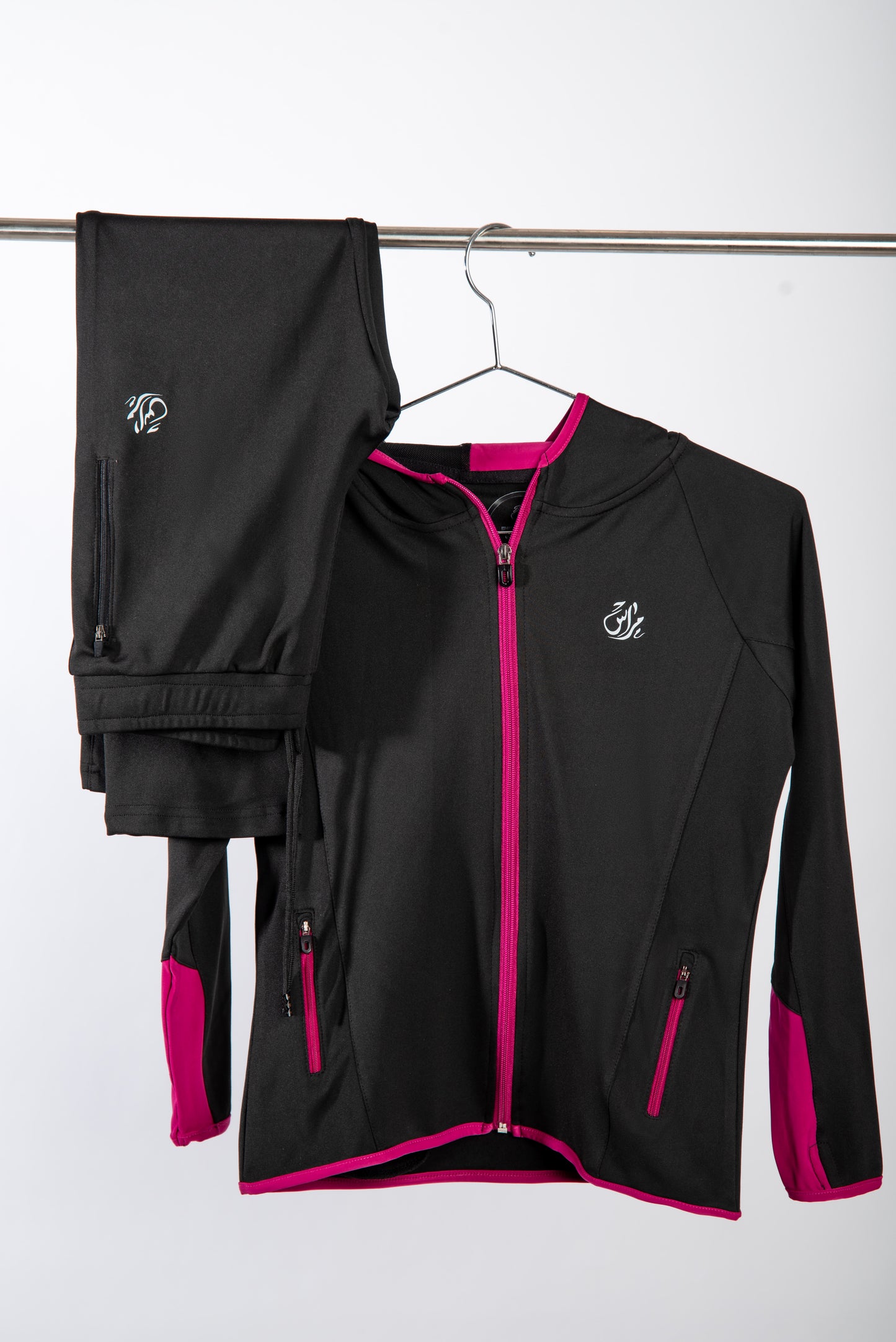 Girls Black Set + Long Sleeved T-Shirt