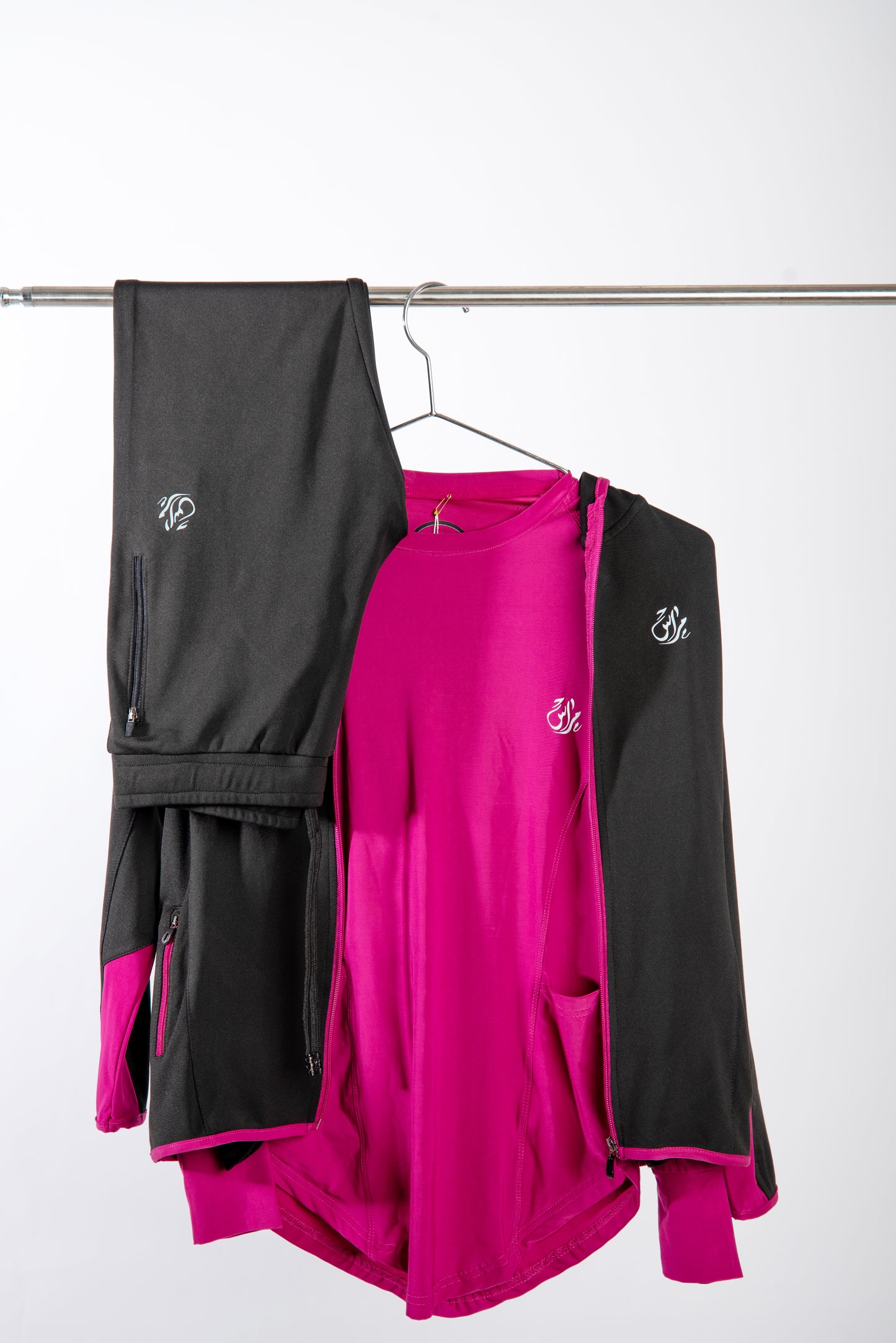 Girls Black Set + Long Sleeved T-Shirt