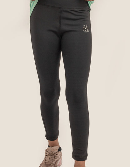 Girls Leggings Black