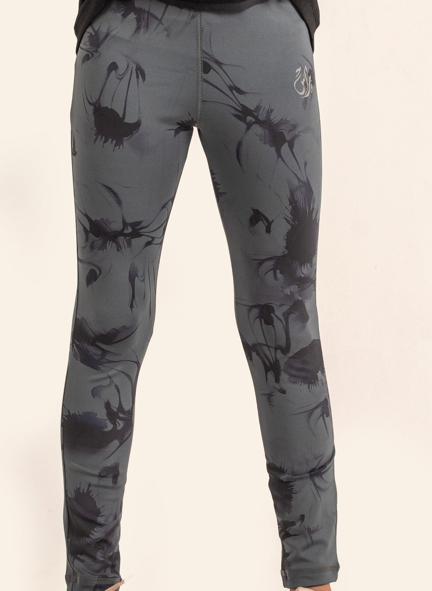 Girls Legging Black*Grey
